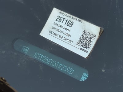 2026 GMC Canyon Elevation