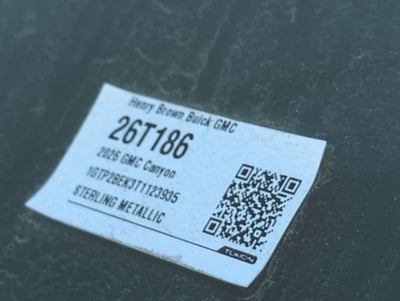 2026 GMC Canyon Elevation