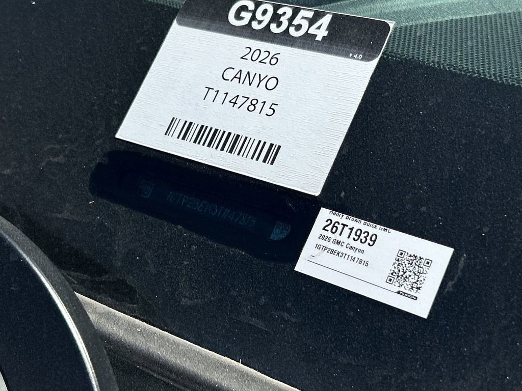 2026 GMC Canyon Elevation