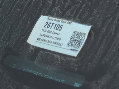 2026 GMC Canyon Elevation