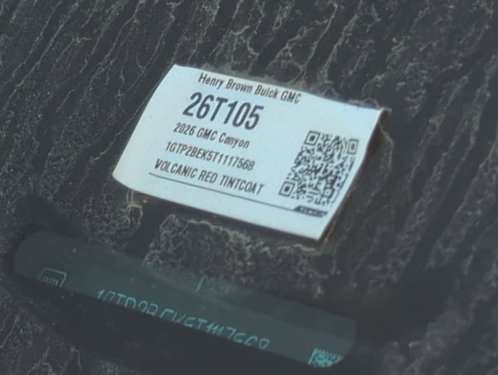 2026 GMC Canyon Elevation