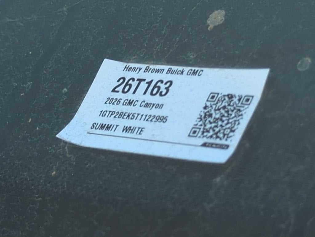 2026 GMC Canyon Elevation