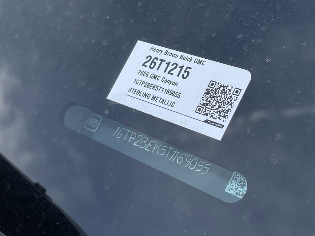 2026 GMC Canyon Elevation