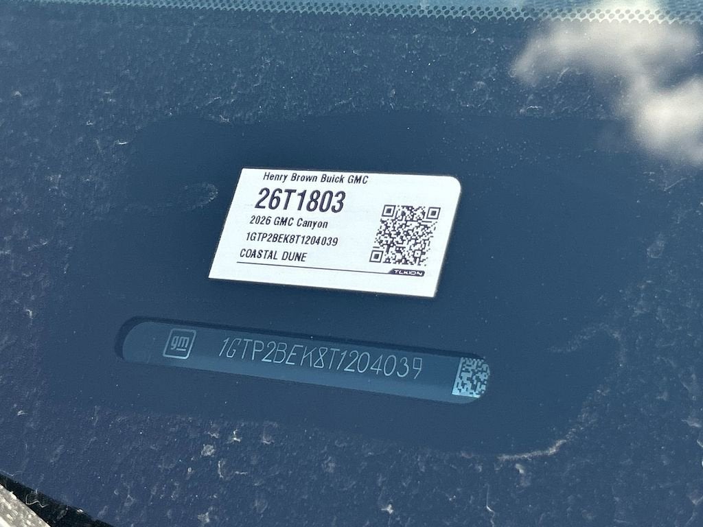 2026 GMC Canyon Elevation