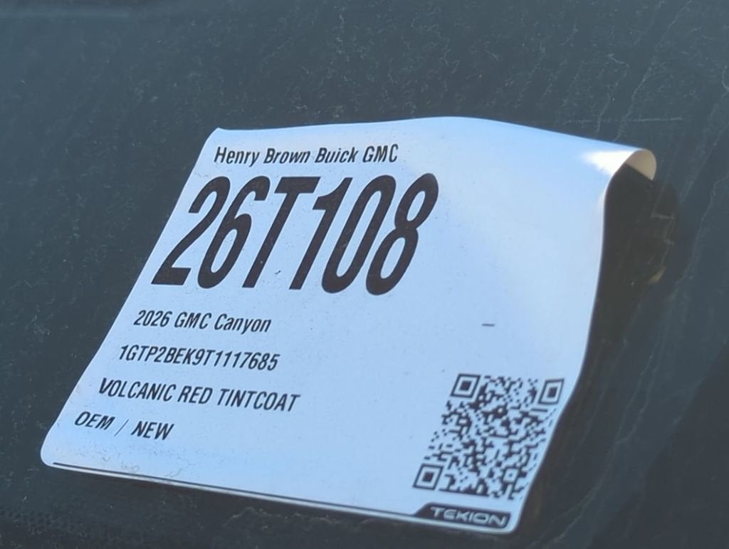 2026 GMC Canyon Elevation