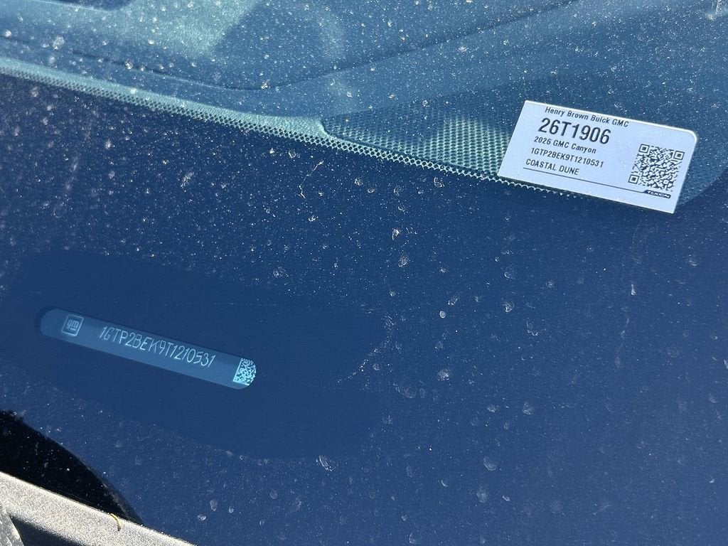 2026 GMC Canyon Elevation