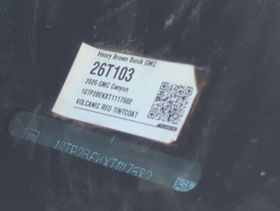 2026 GMC Canyon Elevation