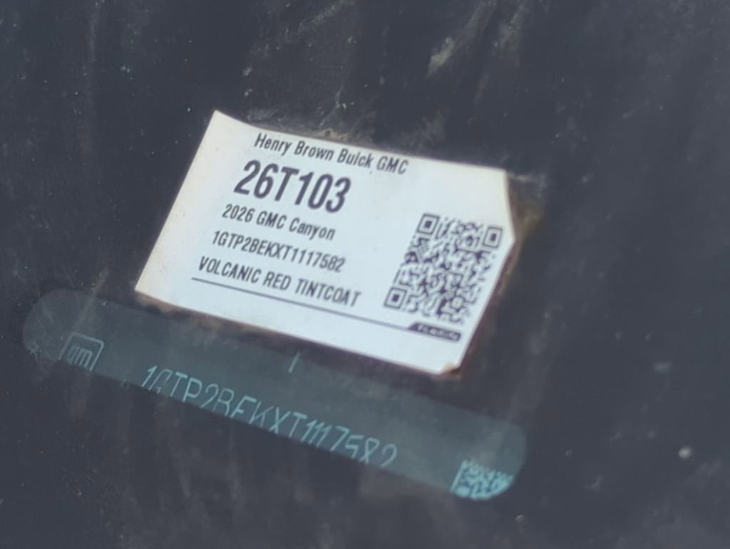 2026 GMC Canyon Elevation