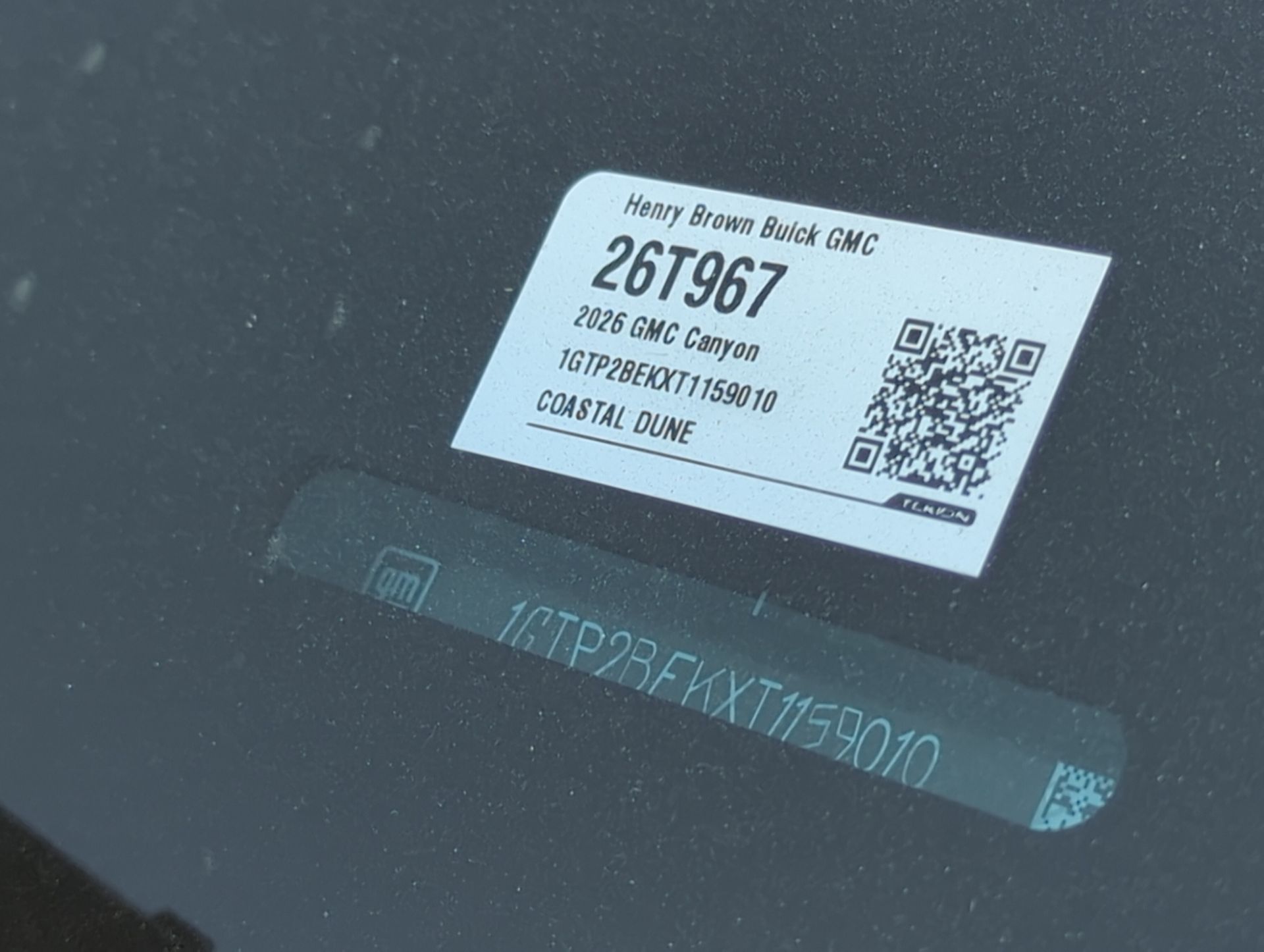 2026 GMC Canyon Elevation