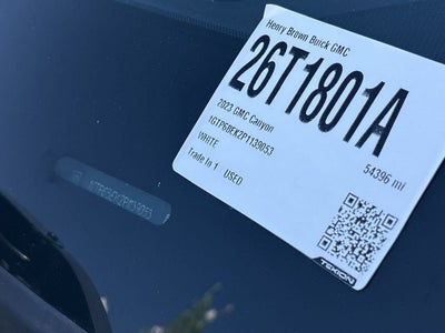 2023 GMC Canyon Elevation