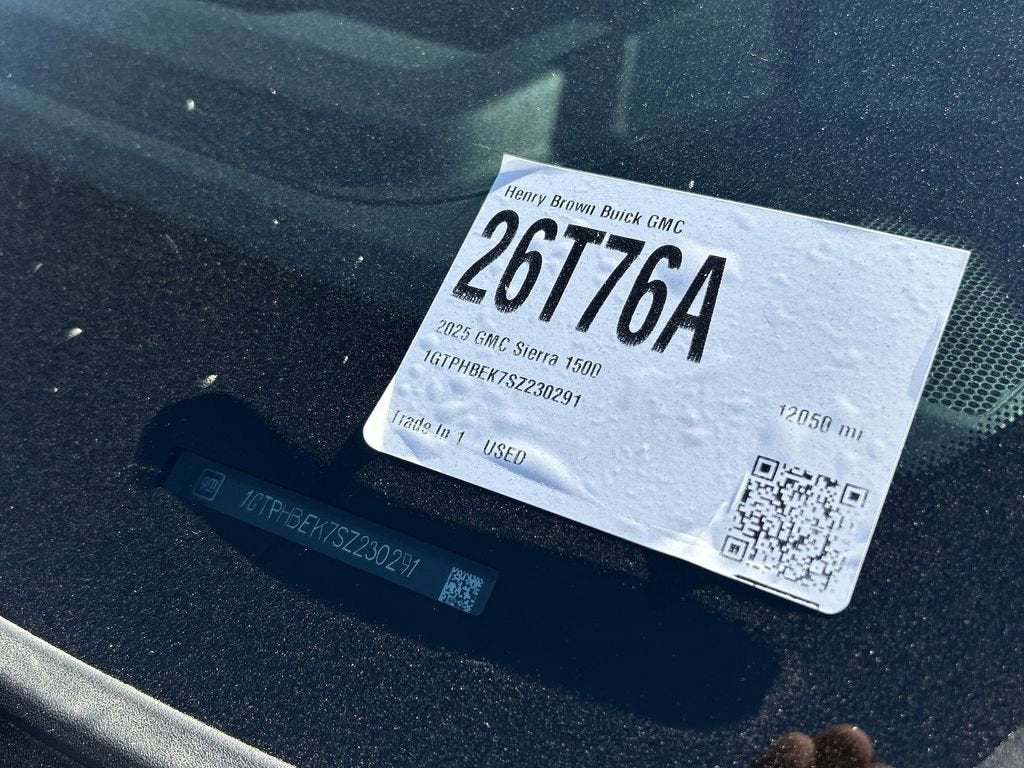 2025 GMC Sierra 1500 SLE