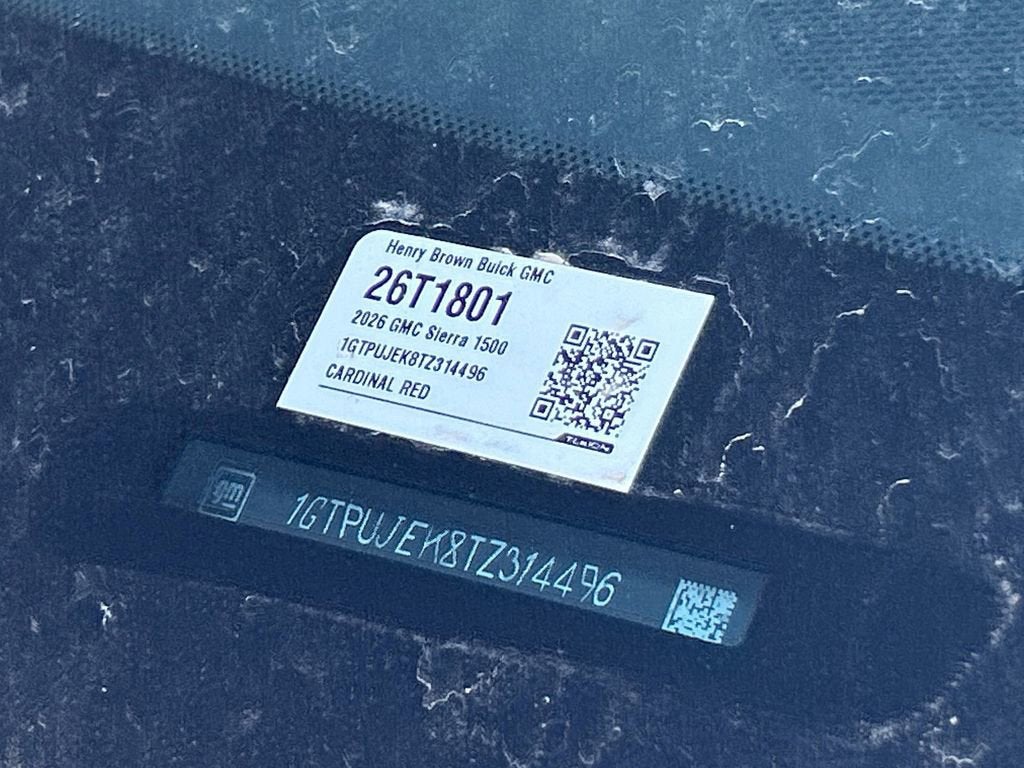 2026 GMC Sierra 1500 Elevation