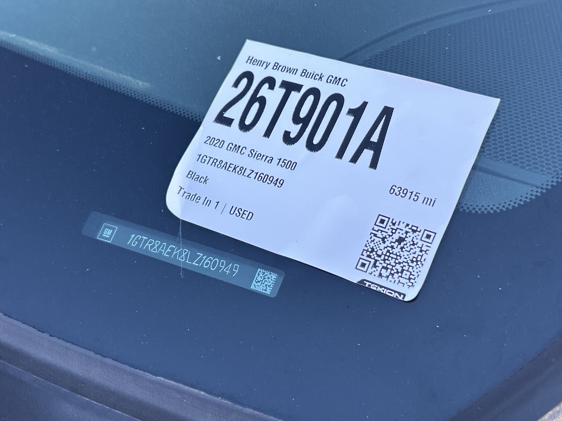 2020 GMC Sierra 1500 Sierra