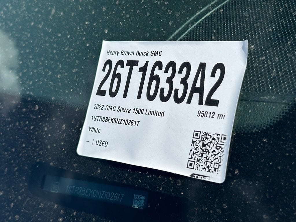 2022 GMC Sierra 1500 Limited SLE