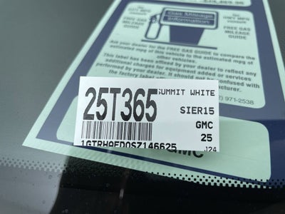 2025 GMC Sierra 1500 Pro