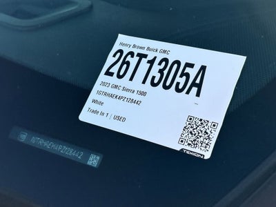 2023 GMC Sierra 1500 Pro