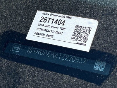2026 GMC Sierra 1500 Pro