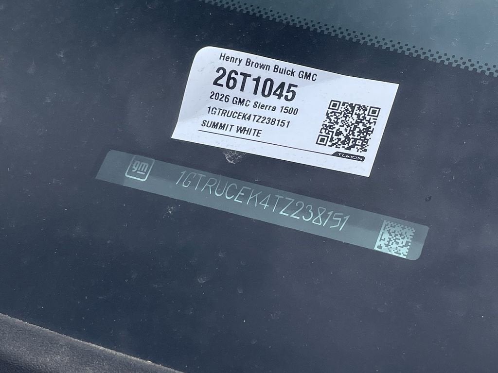 2026 GMC Sierra 1500 Elevation