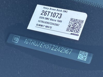 2026 GMC Sierra 1500 Elevation