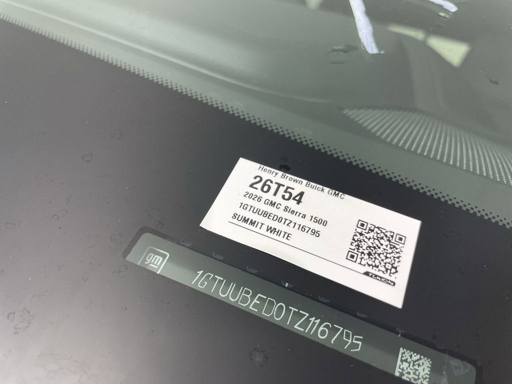 2026 GMC Sierra 1500 SLE