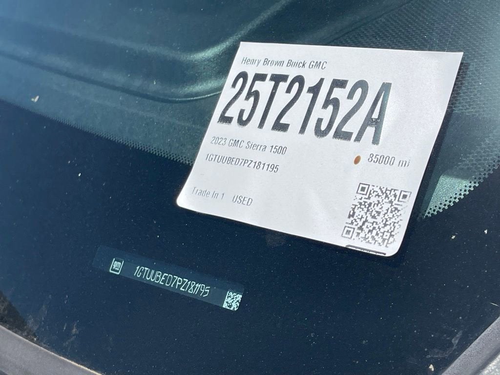 2023 GMC Sierra 1500 SLE
