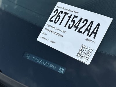 2025 GMC Sierra 1500 Elevation