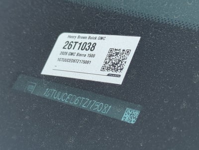 2026 GMC Sierra 1500 Elevation