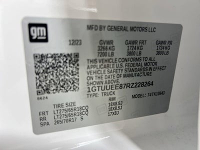 2024 GMC Sierra 1500 AT4