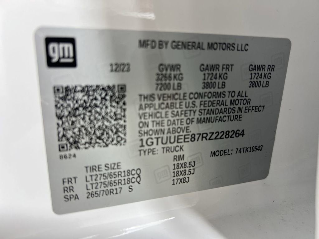 2024 GMC Sierra 1500 AT4