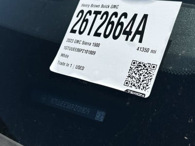 2023 GMC Sierra 1500 AT4