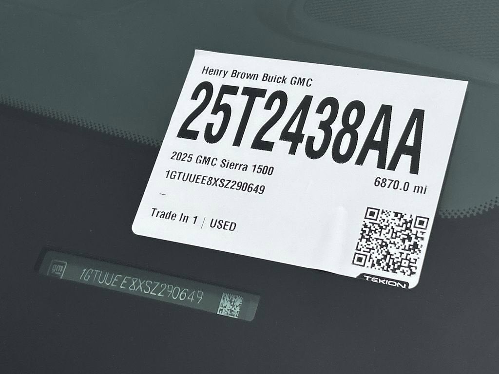 2025 GMC Sierra 1500 AT4