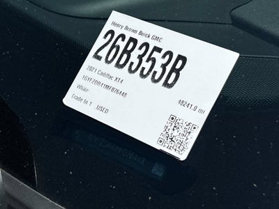 2021 Cadillac XT4 AWD Premium Luxury