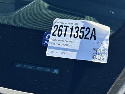 2023 Cadillac Escalade Sport