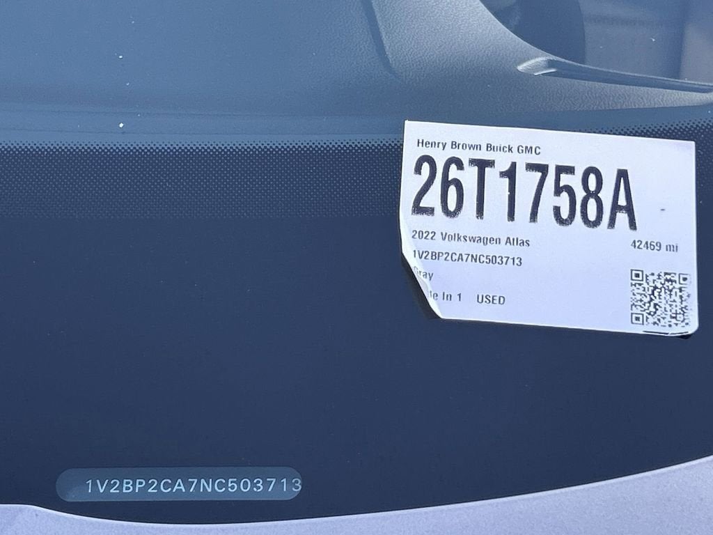 2022 Volkswagen Atlas 2.0T SEL