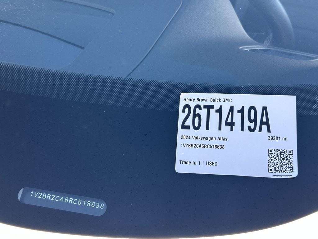 2024 Volkswagen Atlas 2.0T SEL