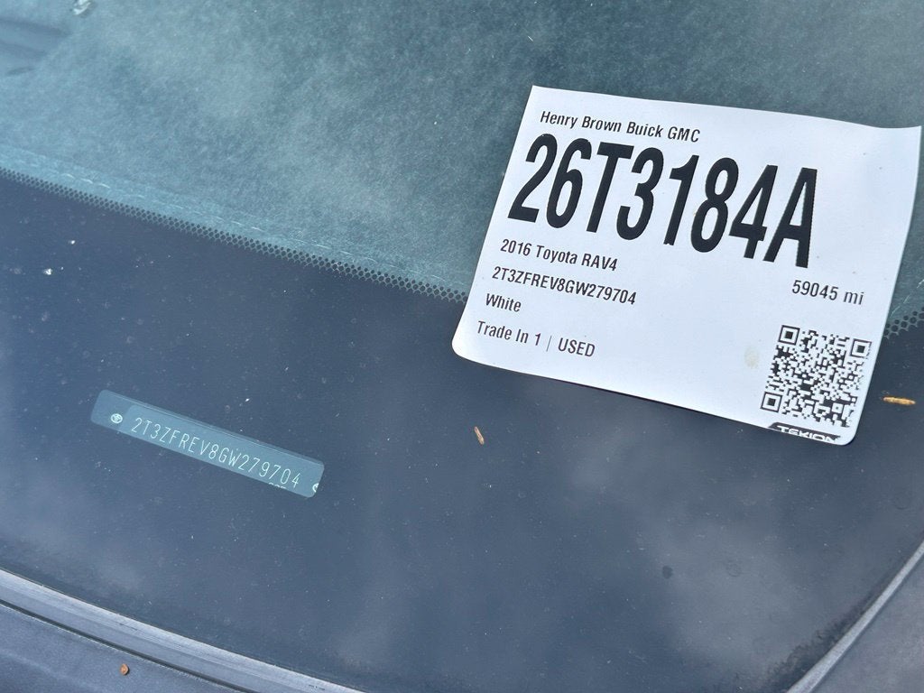2016 Toyota RAV4 LE
