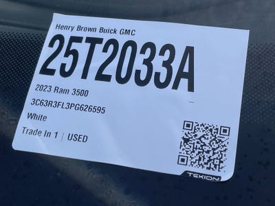 2023 RAM 3500 Limited Longhorn Crew Cab 4x4 6'4" Box