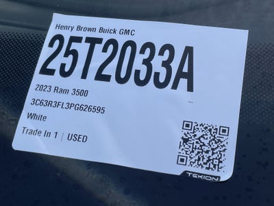 2023 RAM 3500 Limited Longhorn Crew Cab 4x4 6'4" Box