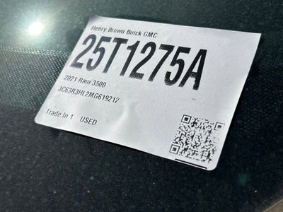 2021 RAM 3500 Big Horn