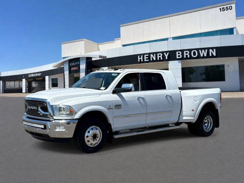 2018 RAM 3500 Laramie Longhorn Mega Cab 4x2 6'4" Box