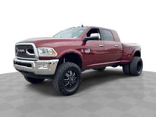 2017 RAM 3500 Laramie Longhorn Mega Cab 4x4 6'4" Box