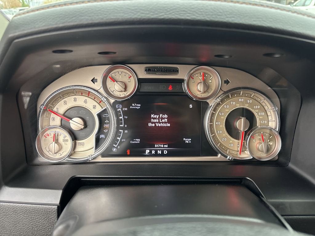 2017 RAM 3500 Laramie Longhorn Mega Cab 4x4 6'4" Box