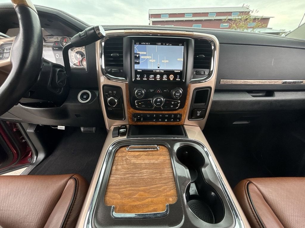 2017 RAM 3500 Laramie Longhorn Mega Cab 4x4 6'4" Box