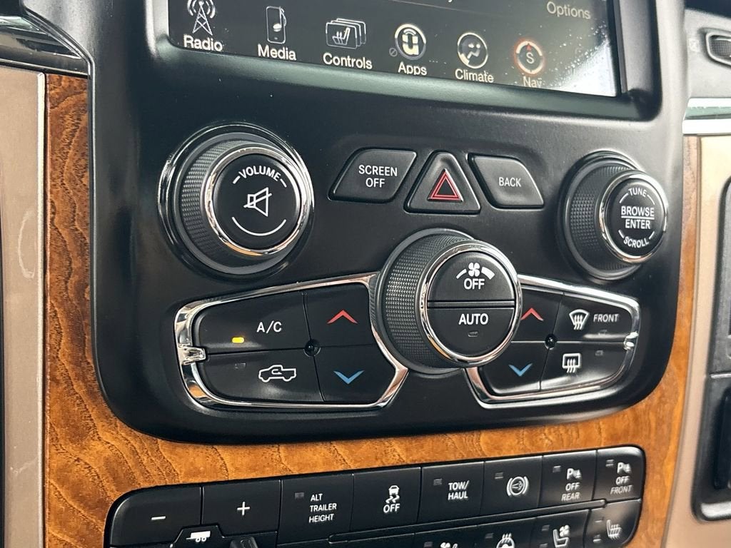 2017 RAM 3500 Laramie Longhorn Mega Cab 4x4 6'4" Box