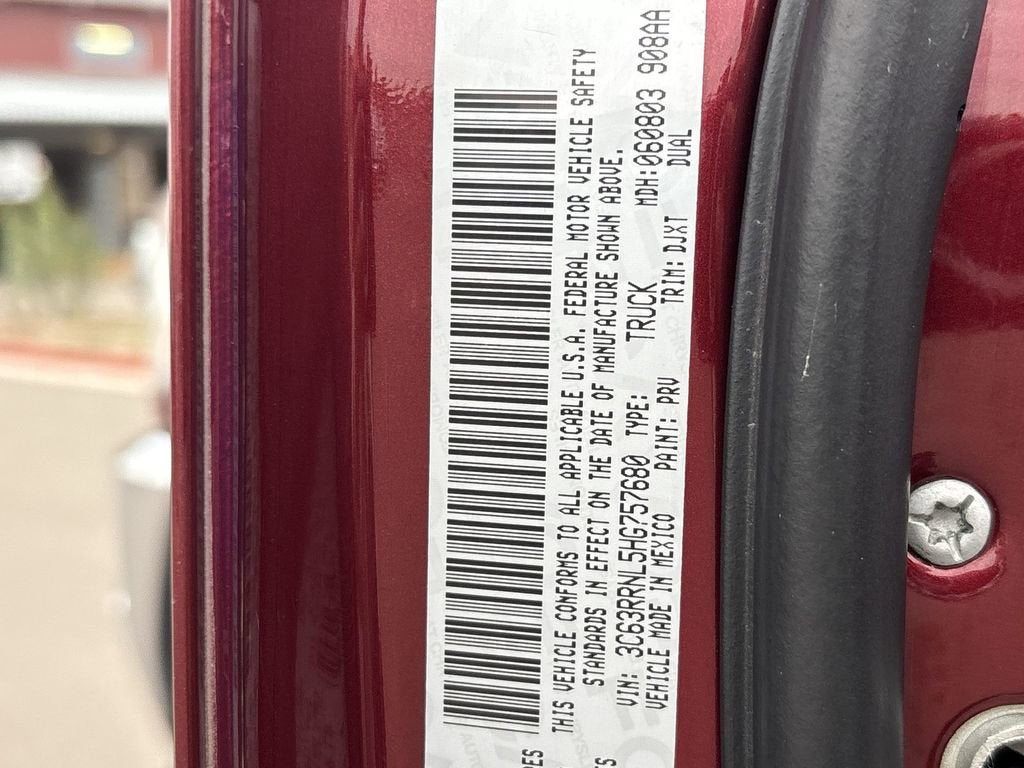 2017 RAM 3500 Laramie Longhorn Mega Cab 4x4 6'4" Box