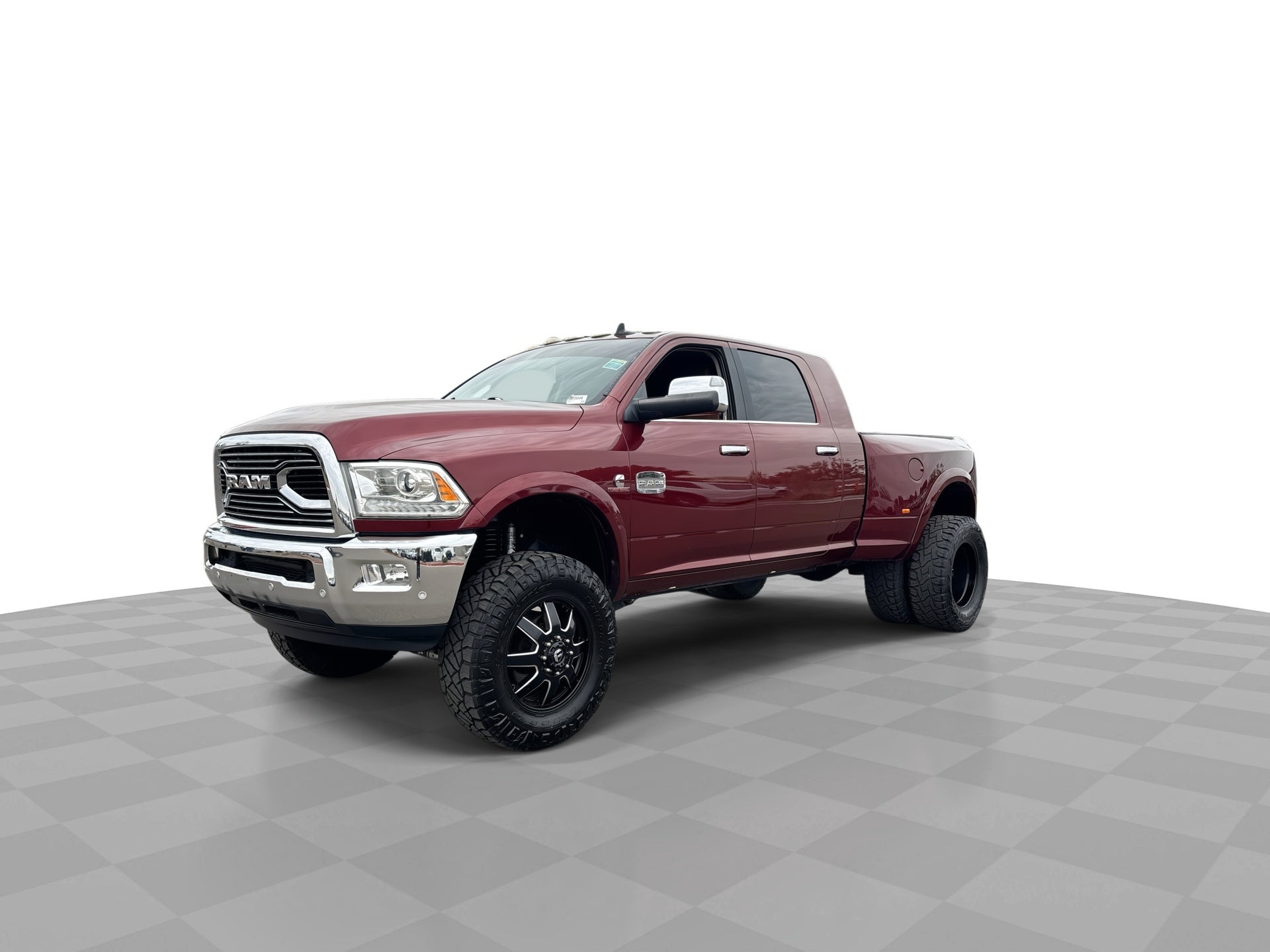 2017 RAM 3500 Laramie Longhorn Mega Cab 4x4 6'4" Box