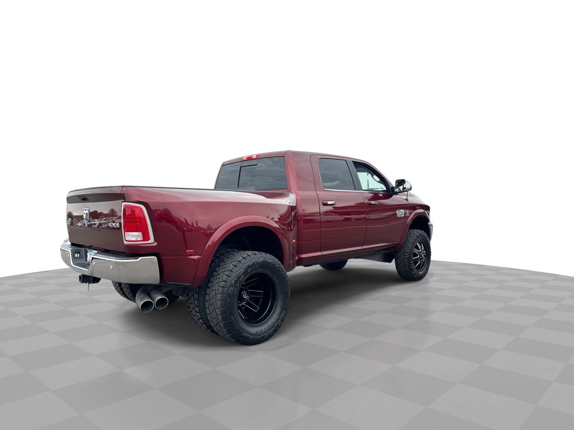 2017 RAM 3500 Laramie Longhorn Mega Cab 4x4 6'4" Box