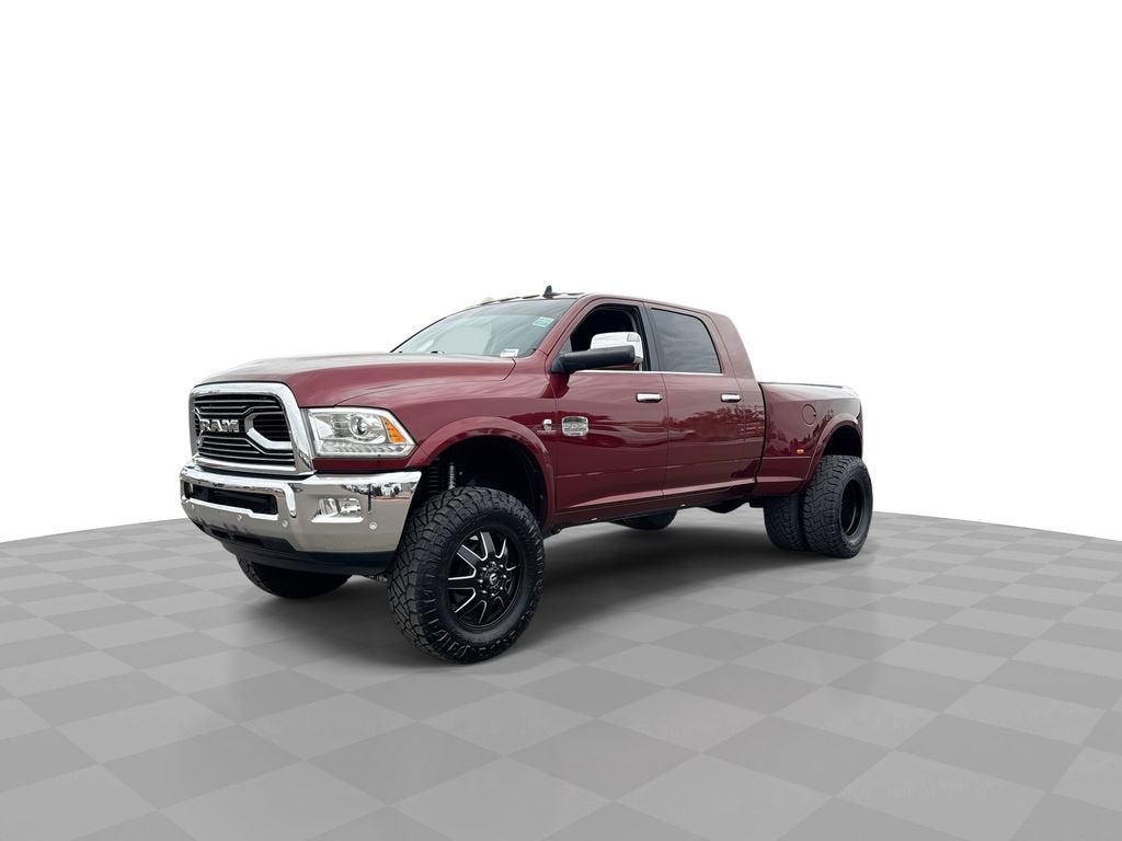 2017 RAM 3500 Laramie Longhorn Mega Cab 4x4 6'4" Box