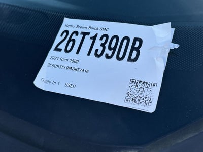 2021 RAM 2500 Tradesman Crew Cab 4x4 6'4" Box