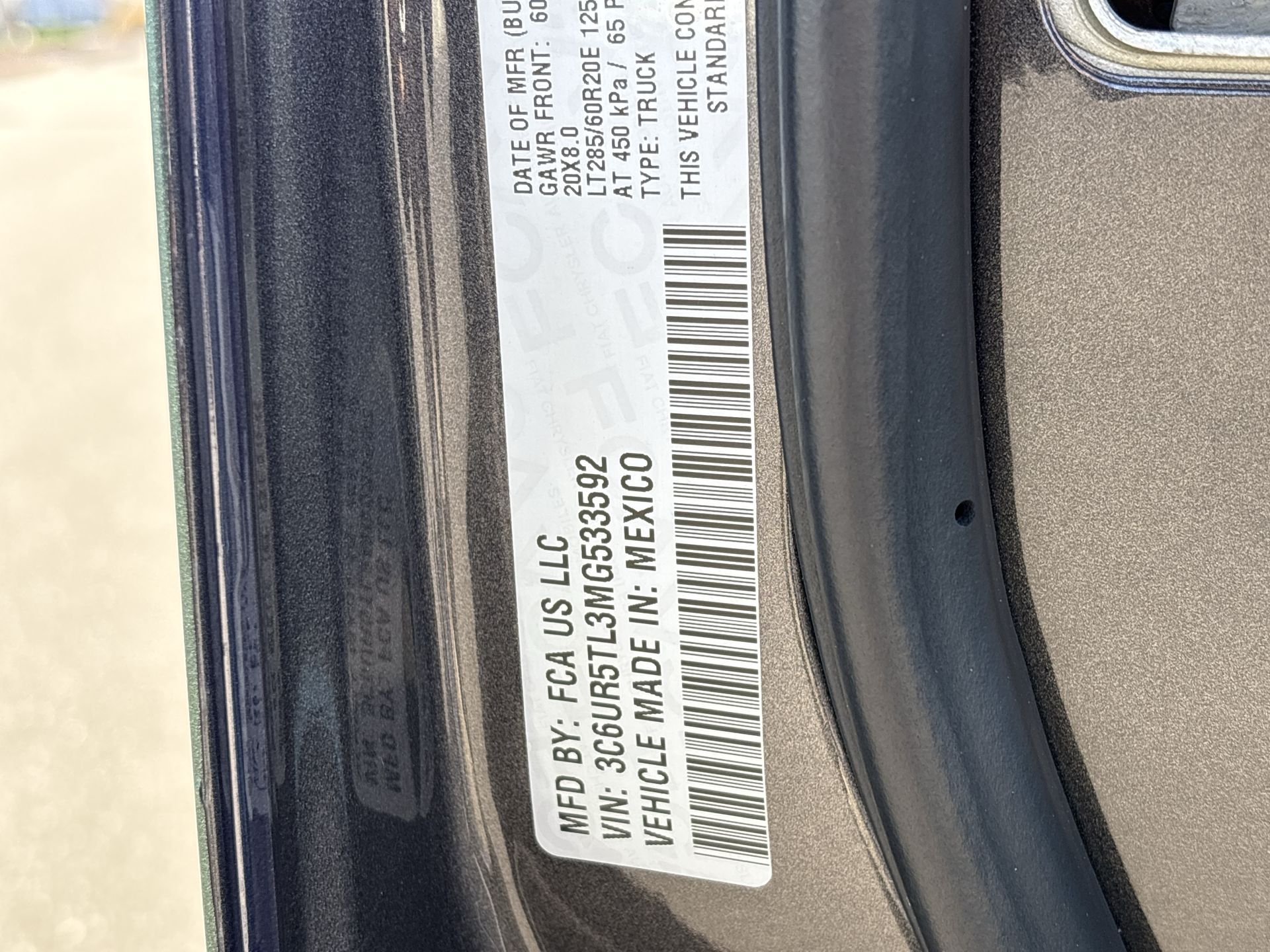 2021 RAM 2500 Limited Mega Cab 4x4 6'4" Box